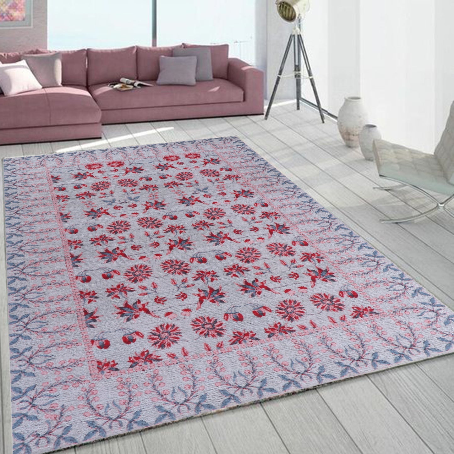 Vinatge Jacquard Rug