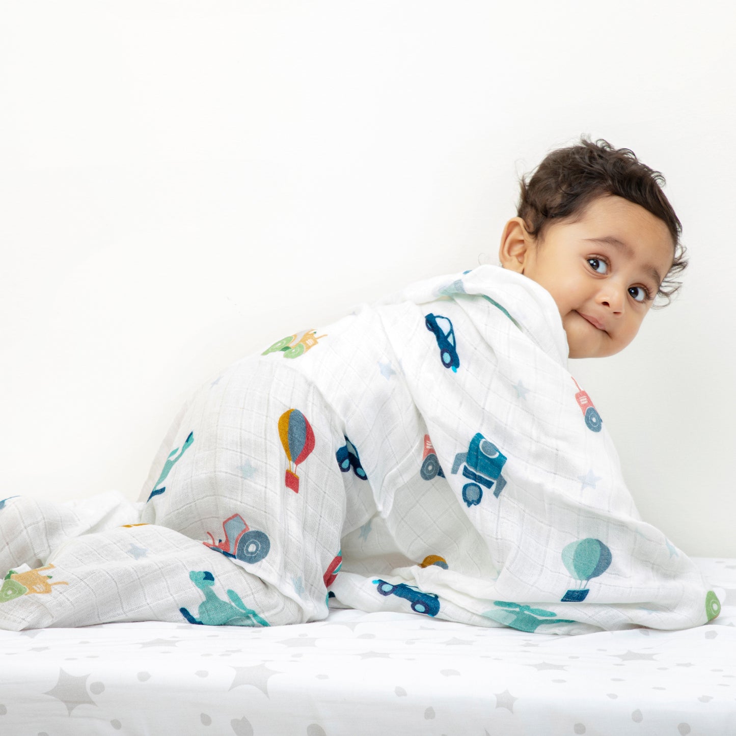 Deepfun - Gaddi Swaddle & Cap Set (2 swaddles & 2 caps)