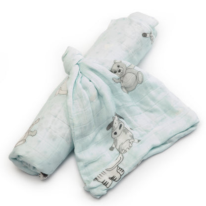 Cuties - Elle Swaddle & Cap set (2 swaddles & 2 caps)