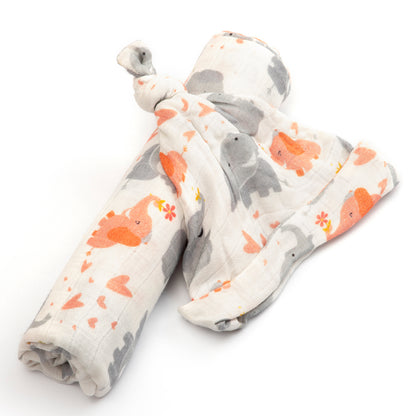 Cuties - Elle Swaddle & Cap set (2 swaddles & 2 caps)