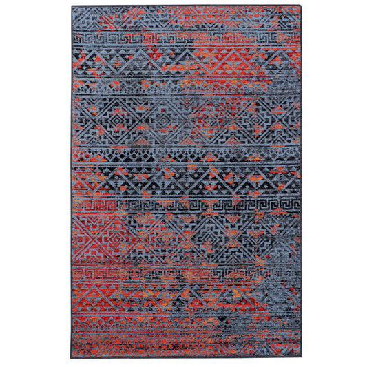 Coral Jacquard Rug