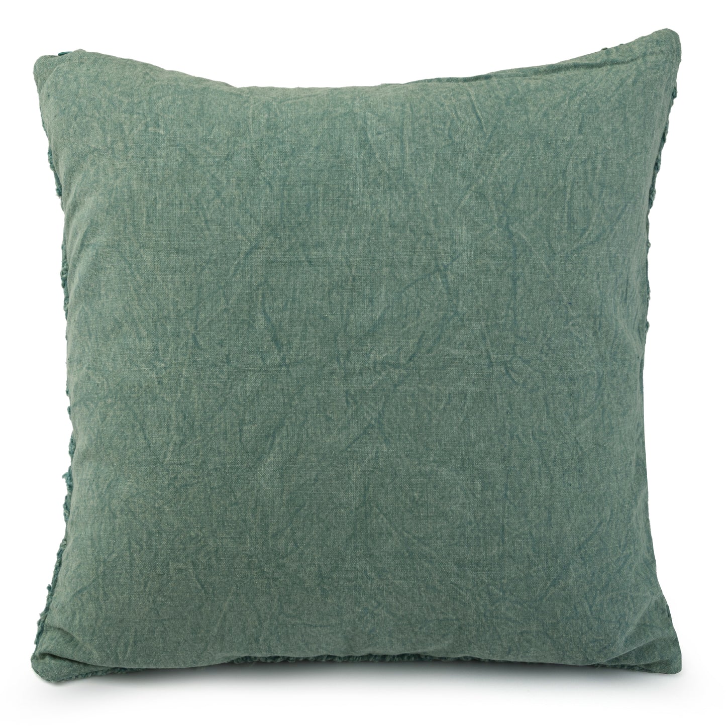 Geo Green Cushion Cover              by Bharti Shekhar