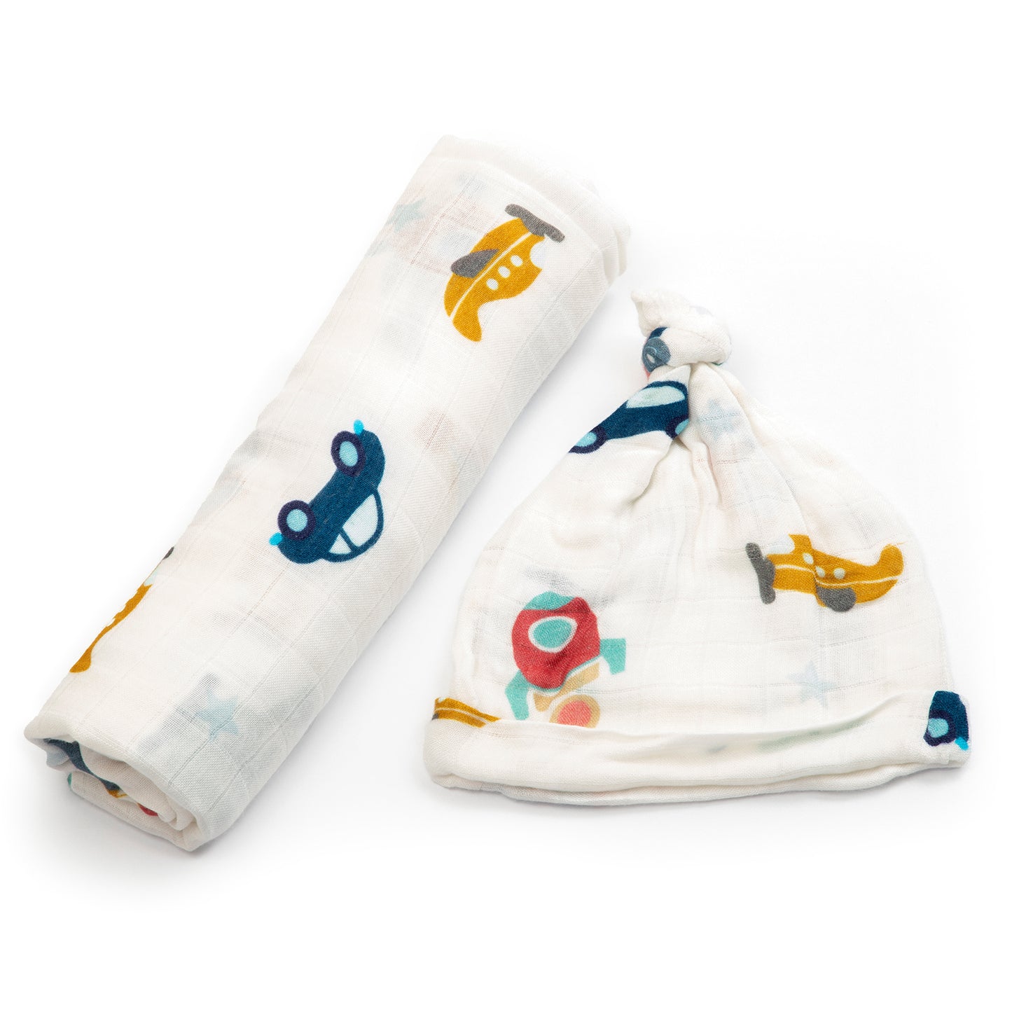 Deepfun - Gaddi Swaddle & Cap Set (2 swaddles & 2 caps)