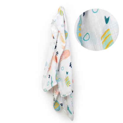 Nautical - Deep Fun Swaddle & Cap Set (2 swaddles & 2 caps)