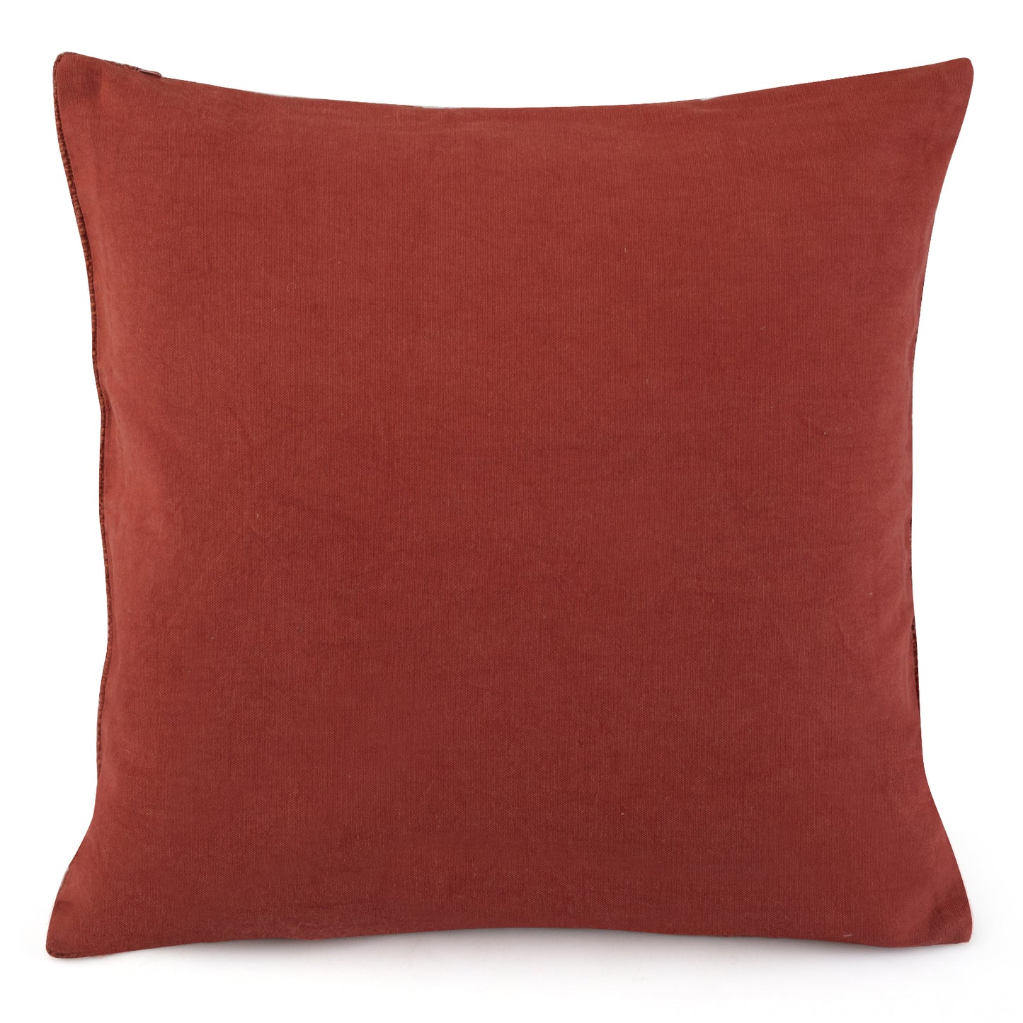 Modish Rust Cushion Cover                                   by Bharti Shekhar