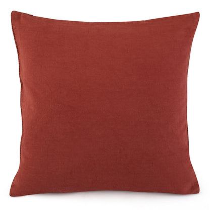 Modish Rust Cushion Cover                                   by Bharti Shekhar