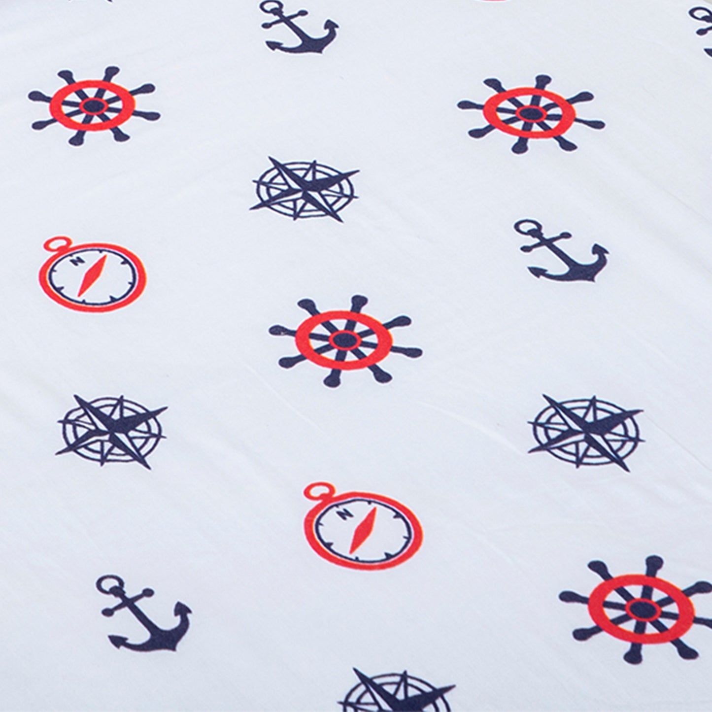 Nautical Fitted Sheet & Pillow set